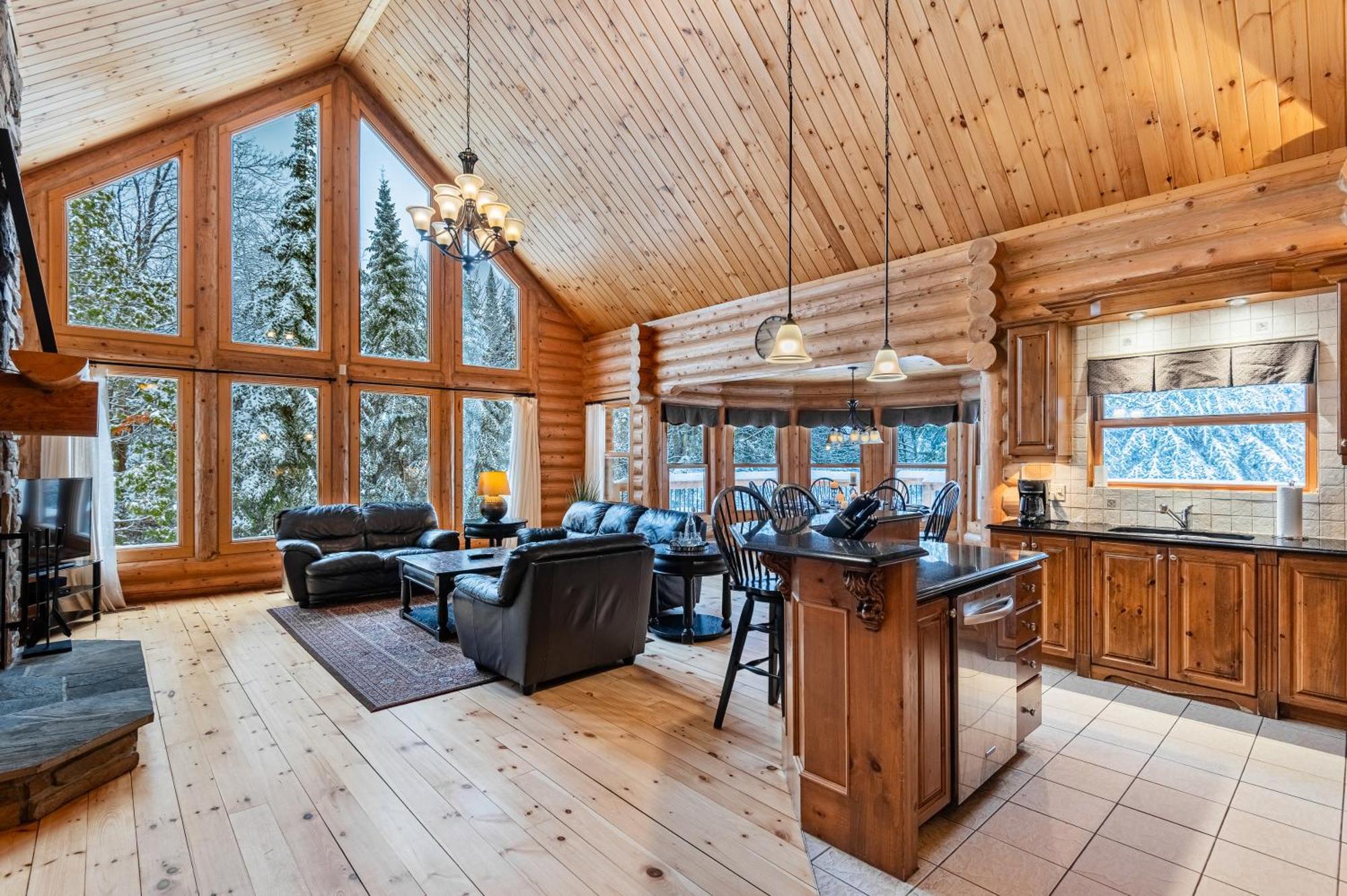 Fiddler Lake Resort Chalet 53 Cerf Mille-Isles Eksteriør billede