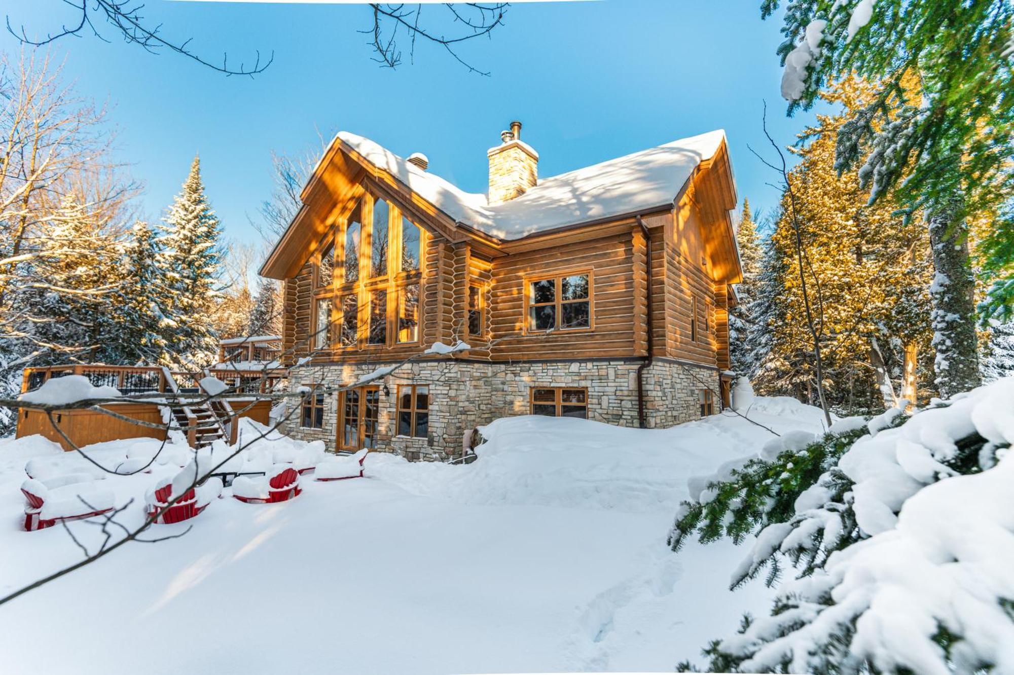 Fiddler Lake Resort Chalet 53 Cerf Mille-Isles Eksteriør billede